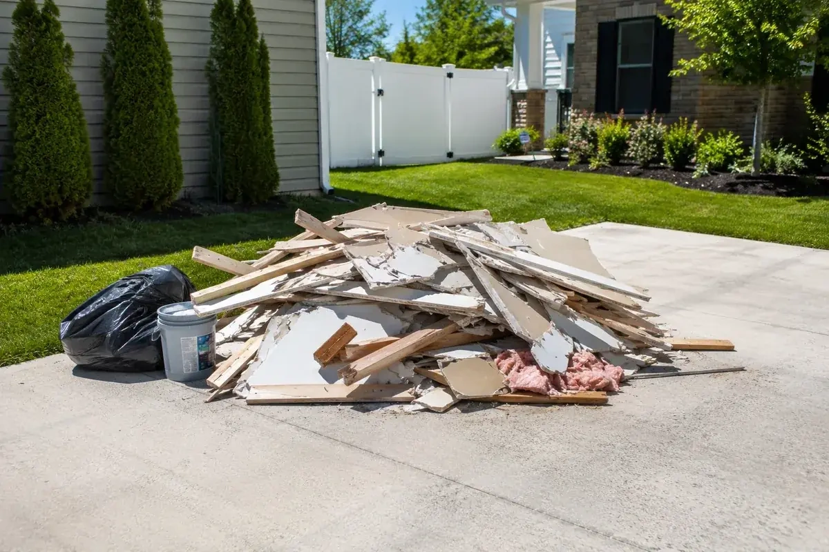 Construction debris removal