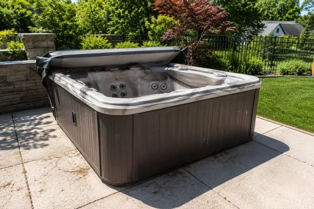 Hot tub removal