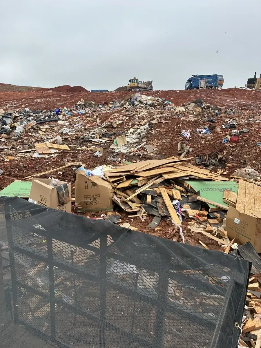 Licensed transfer station where Trash Wrangler disposes of junk - OKC metro